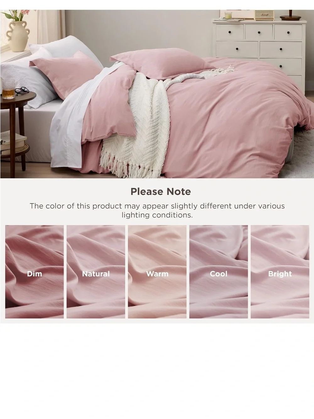 Bedsure prewashed duvet